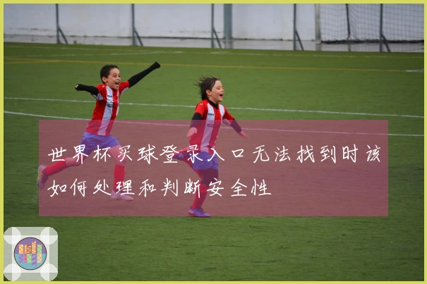 世界杯买球登录入口无法找到时该如何处理和判断安全性